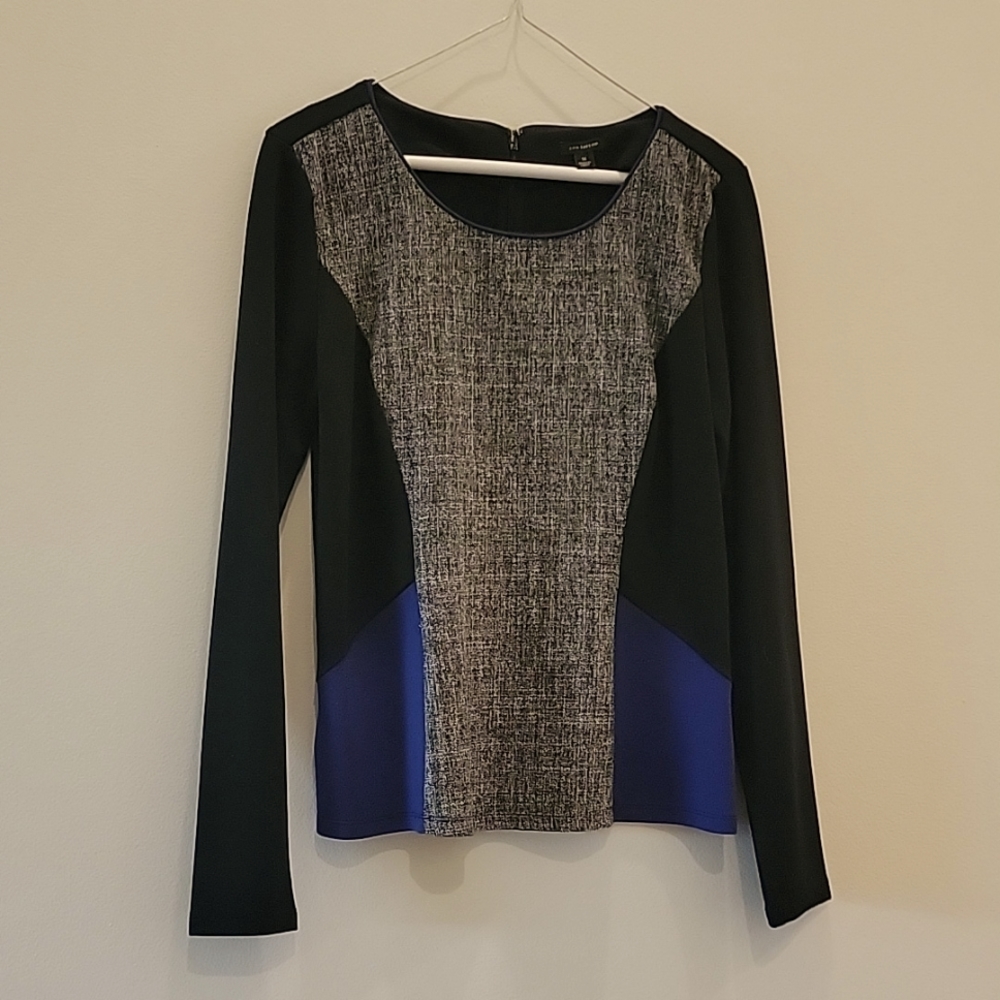 Ann Taylor color block top.